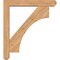Ekena Millwork Westlake Craftsman Smooth Bracket w/ Offset Brace, Western Red Cedar, 5 1/2"W x 32"D x 36"H BKT0604X32X36WTL04SWR - alternate 3